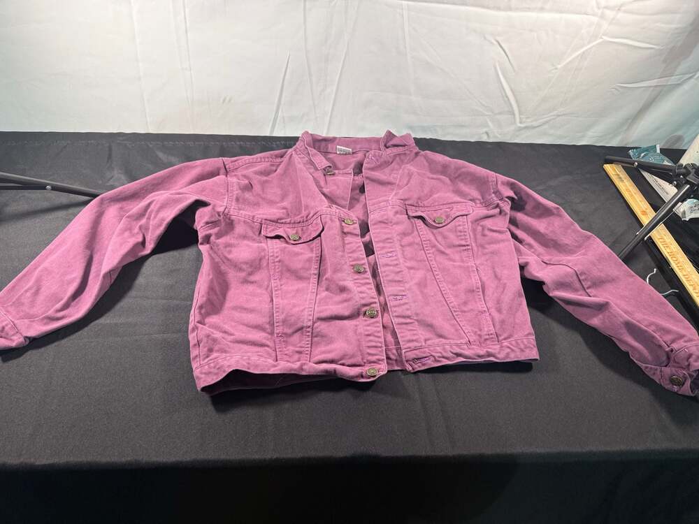 Brighton Blues Pink Corduroy Jacket Size L/XL